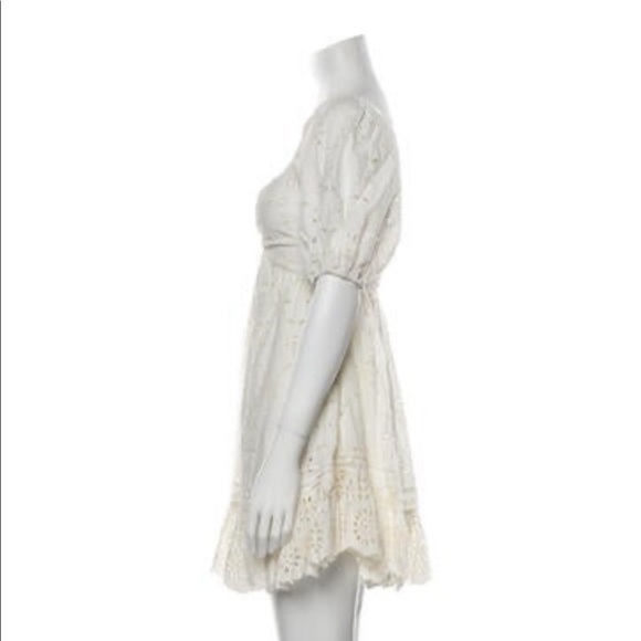 Cleobella square neckline eyelet dress - Picture 2 of 3